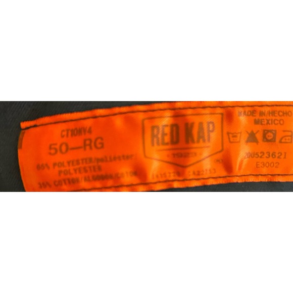 Red Kap Long Sleeve Speedsuit Overall SZ 50R. Mens 826 - Picture 4 of 5